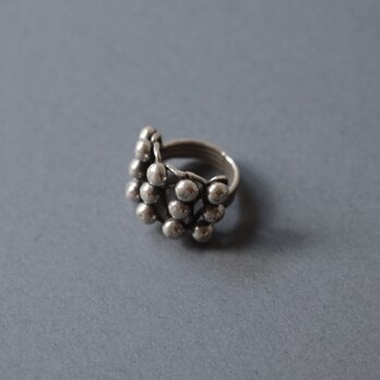Karen silver ring / つぶつぶ大 11号,13号の画像