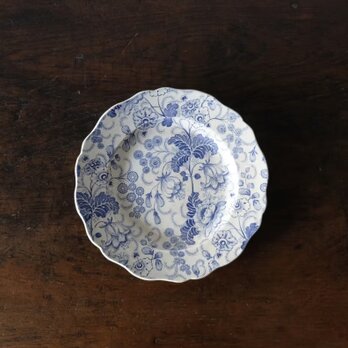 DJB ボルドー タピスリー 平皿 φ19.2cm フランス アンティーク 0501521