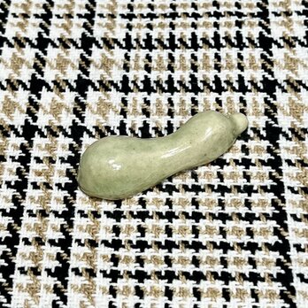 陶器 箸置き　ひょうたん うす緑【HC004】の画像