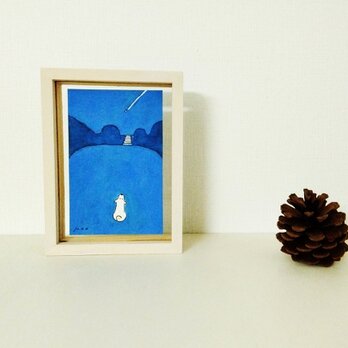 アレンジOKなオーダー制作｜原画「流れ星」※額縁入り　 ※特集掲載作品の画像
