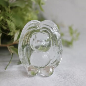 Bergdala Glasbruk / トロール ガラスオブジェ No.5382の画像