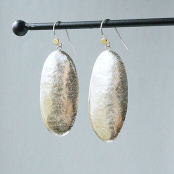 【45%off SALE】SV Oval Earrings/Largeの画像