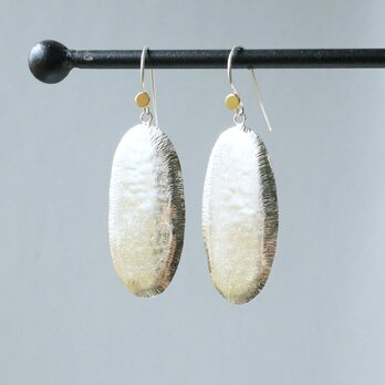 【45%off SALE】SV Oval Earrings/Mediumの画像