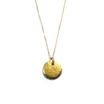 K24金箔 Gold  打ち込み象嵌 ゴールドプチペンダントトップの画像