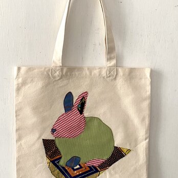 totebag /ヴィンテージファブリックのパッチワーク　トートバッグ■tf-373gの画像
