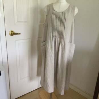 リネンジャンパースカート