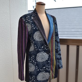 藍染　ジャケットの画像