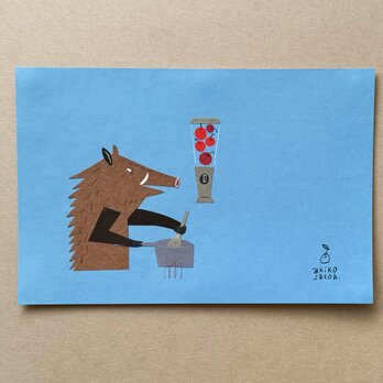 『りんご葛湯』原画  のみの画像