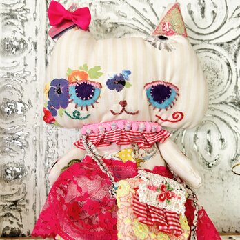'Mary’ plush art メアリ　アートドールの画像