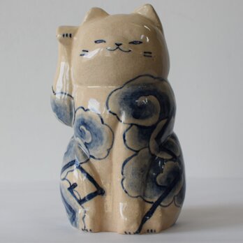 招き猫　竜の画像