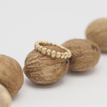 nutmeg ring　-K10YG-