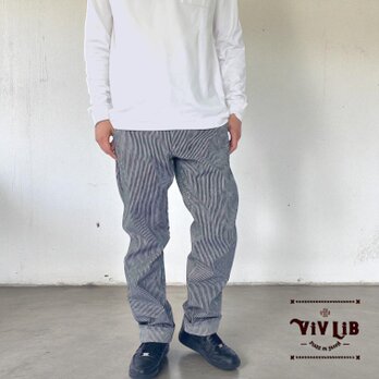チノフィットセルビッチデニムパンツ〈定番ライン〉/ヒッコリーデニムの画像