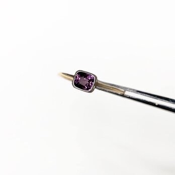 一点もの k18 Color change Spinel リング No.3/受注制作の画像