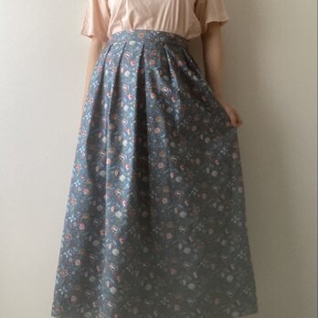 Liberty タックスカート　ブルーグリーンの画像
