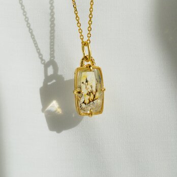 Dendritic Quartz　デンドリティッククォーツ ネックレス 【１点限定】の画像