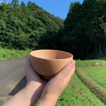 【  人気です 】ごはんが美味しいお椀　メープル　0006の画像