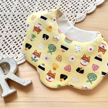再販♪柴犬おにぎり♪オーガニック♪ふわふわやわらかスタイ♪の画像