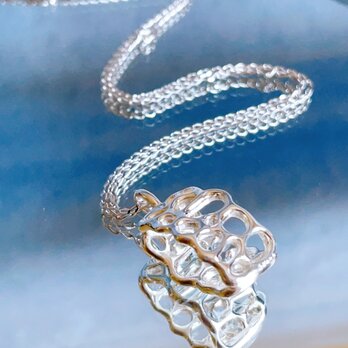 MINAMO ネックレス　silverの画像