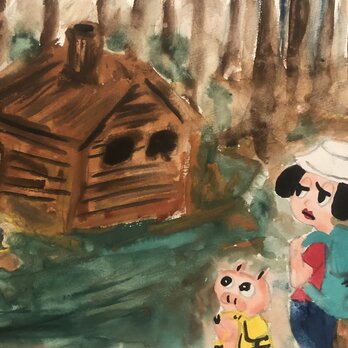 山小屋の画像