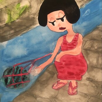 冷やしスイカの画像
