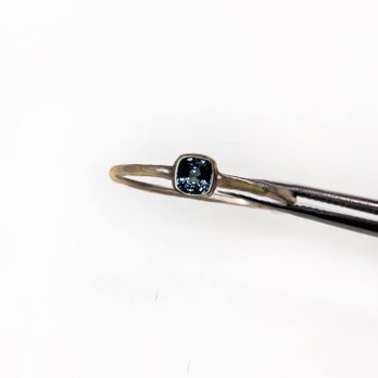 一点もの k18 Blue Spinel リング/ 受注制作の画像