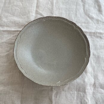 クープ皿　グレー　の画像