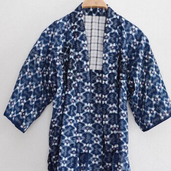 襤褸 野良着 古着 藍染 絣 木綿 着物 古布 ジャパンヴィンテージ リメイク素材 Boro Noragi