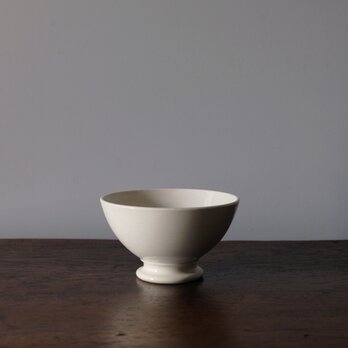 Gien ジアン 白 カフェオレ ボウル φ15.5cm フランス アンティーク ビンテージ 0501839