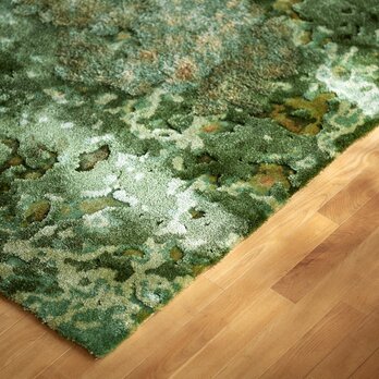 隈研吾CARPET COLLECTION KOKE／コケ（SIZE S） 山形緞通／オリエンタルカーペット㈱の画像