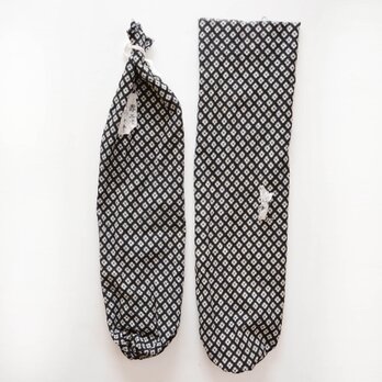 古布 絣 木綿 袋 二個セット ジャパンヴィンテージ ファブリック テキスタイル