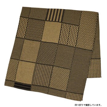 クバ王国の織り物マルチクロス 200×200の画像