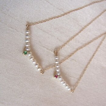 Ｋ１０ベビーパールネックレス