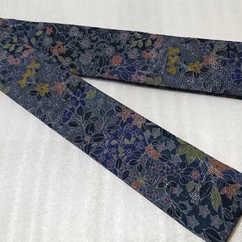創作帯☆居合帯・半纏帯 花尽くし 巾約7cmの画像