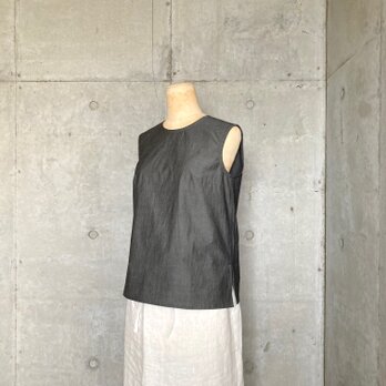 ノースリーブ/charcoal gray/9号（S）/アームホール少しゆとり有りの画像
