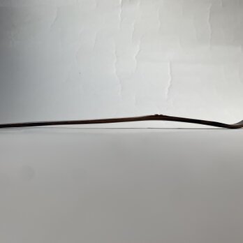 黒柿の茶杓　銘 「登鮎」の画像