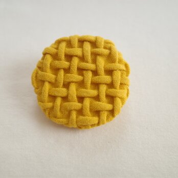 Smocking brooch・イエロー（小）の画像