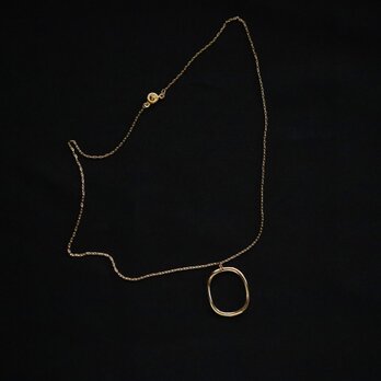 Classical nuance necklace [ hoop ]の画像