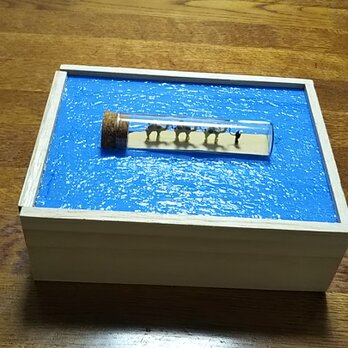 ラクダさんの小物入れの画像