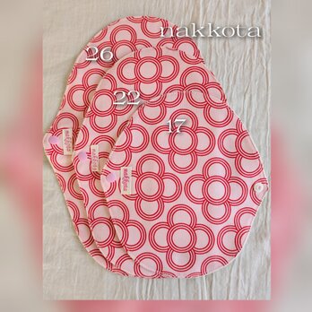 オーガニック布ナプキン~pink3枚の画像
