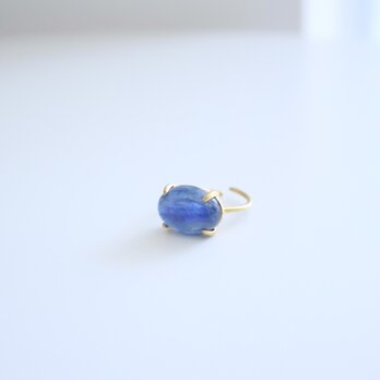 カイヤナイト silver925 ring 7号フリーの画像