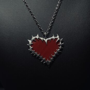 Spike Heart necklaceの画像