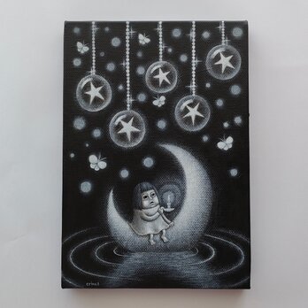 原画「星あかり」キャンバス SMの画像