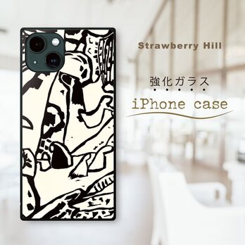 カンディンスキー 強化ガラスケース iPhone ケースの画像