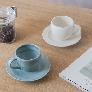 Coffee cup B・Turquoise Blueの画像