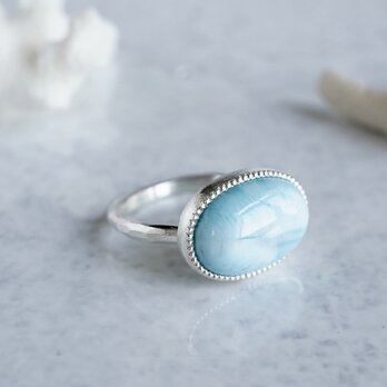 Larimar ring [OP776SV]の画像