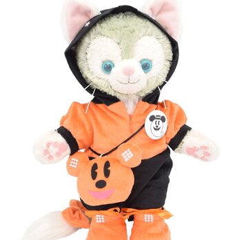 ジェラトーニ 服 着せ替え コスチューム おばけちゃん付ハロウィン 本体無 Sサイズ用 送料無料の画像