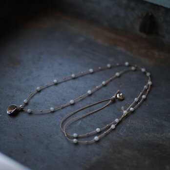-Burma jade- long code necklaceの画像