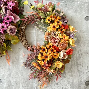 Cosmos wreathIIV「受注制作」の画像
