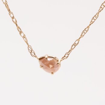 Candy Pink Drop Diamond necklaceの画像