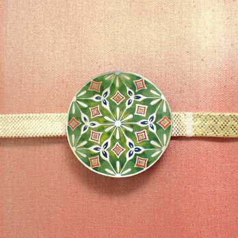 蒔絵帯留め ”息吹”の画像